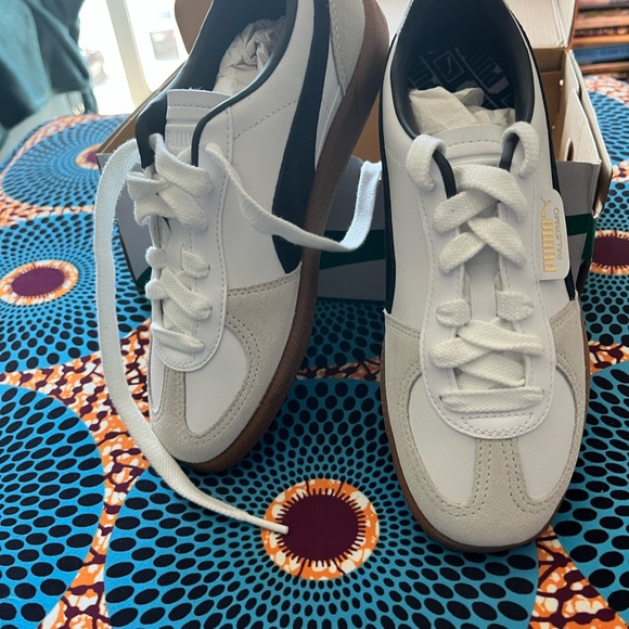 Puma Palermo White Sneakers in Women's, Sz 7, NIB - Picture 3 of 14